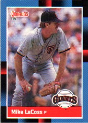 1988 Donruss Baseball Cards    436     Mike LaCoss